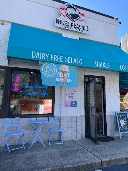 Three Peaches Coffee and Gelato — dog-friendly restaurants in Atlanta