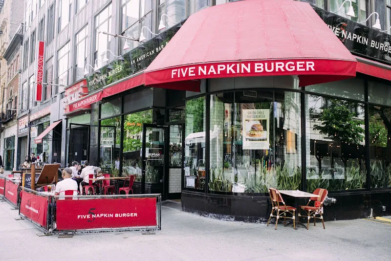 5 Napkin Burger — burger restaurant in New York City
