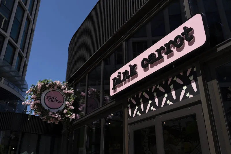 Pink Carrot — vegetarian restaurant in Boston