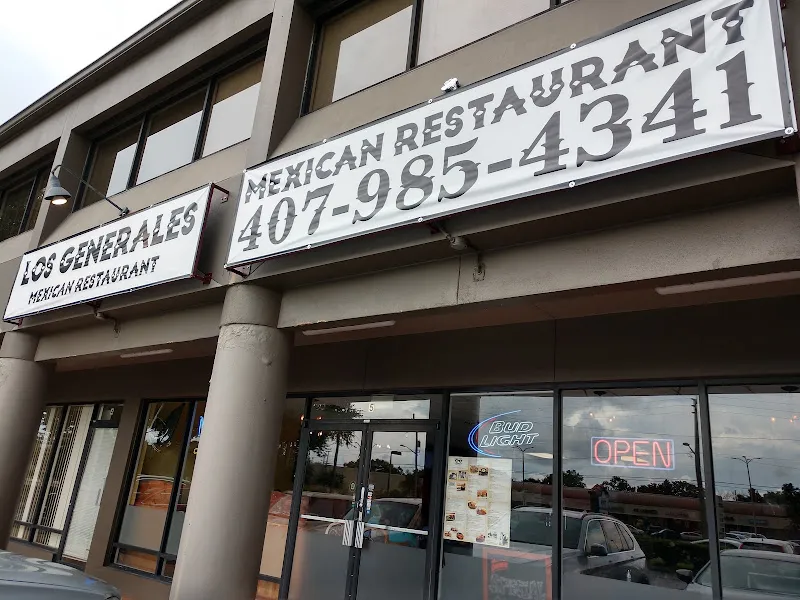 Los Generales Mexican Restaurant — mexican restaurant in Orlando