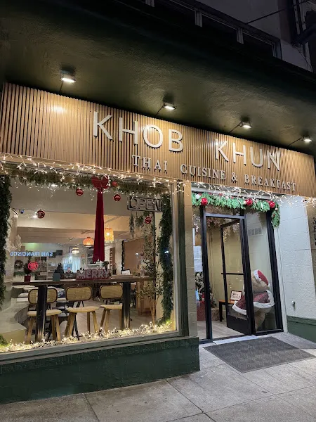 Khob Khun Thai cuisine & breakfast — thai restaurant in San Francisco