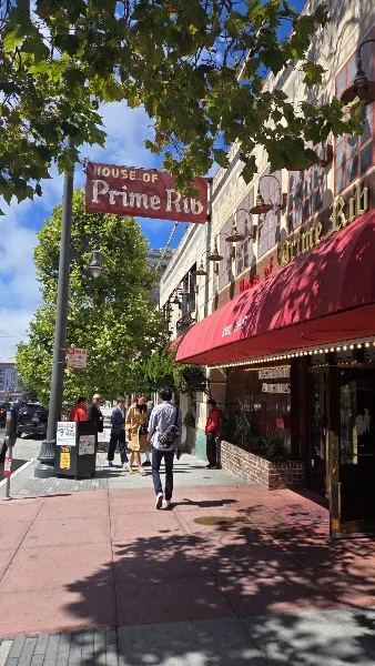 House of Prime Rib — steak restaurant in San Francisco