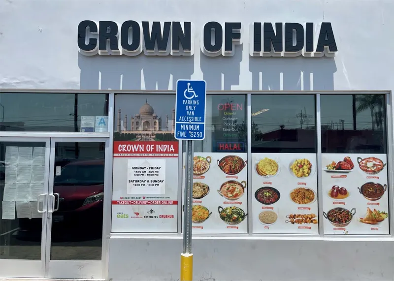 Crown of India — vegan restaurant in Los Angeles