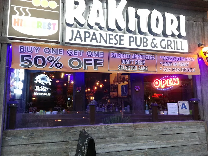 RAKITORI Japanese Pub&Grill — vegetarian restaurant in San Diego