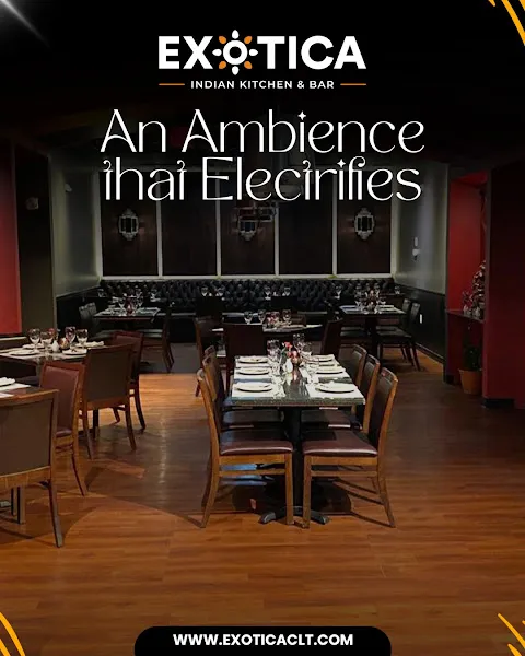 Exotica Indian Kitchen & Bar — indian restaurant in Charlotte