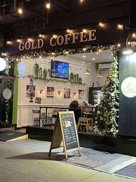 Gold coffee