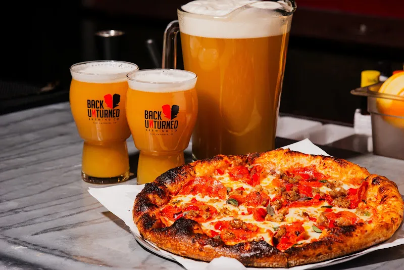 Back Unturned Brewing Co. — pizza restaurant in San Antonio